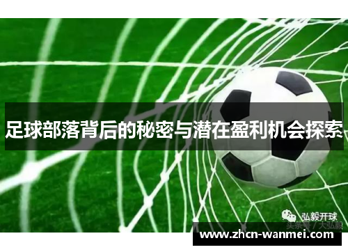 足球部落背后的秘密与潜在盈利机会探索